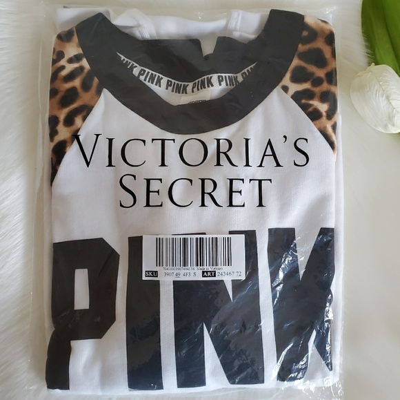 PINK VICTORIA'S SECRET CREW SIZE S - Picture 3 of 5